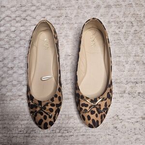 Cato Women's Leopard Print Ballet Flats